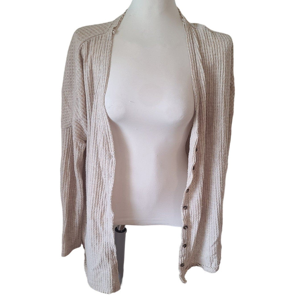 Urban outfitters cardigan long sleeve beige size small